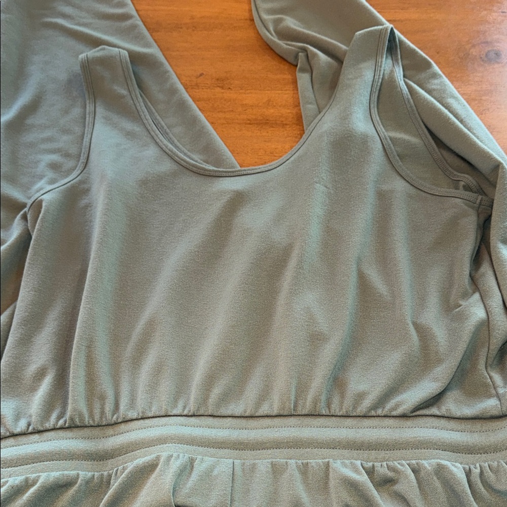 Marika Women’s Olive Green Tank Jumpsuit - Picture 6 of 6